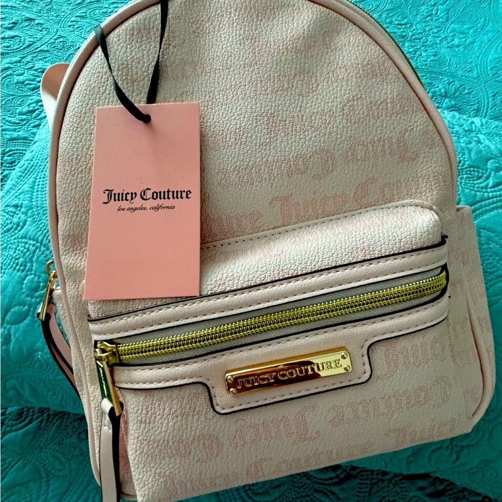 NWT Juicy Couture Pink Mini-Backpack